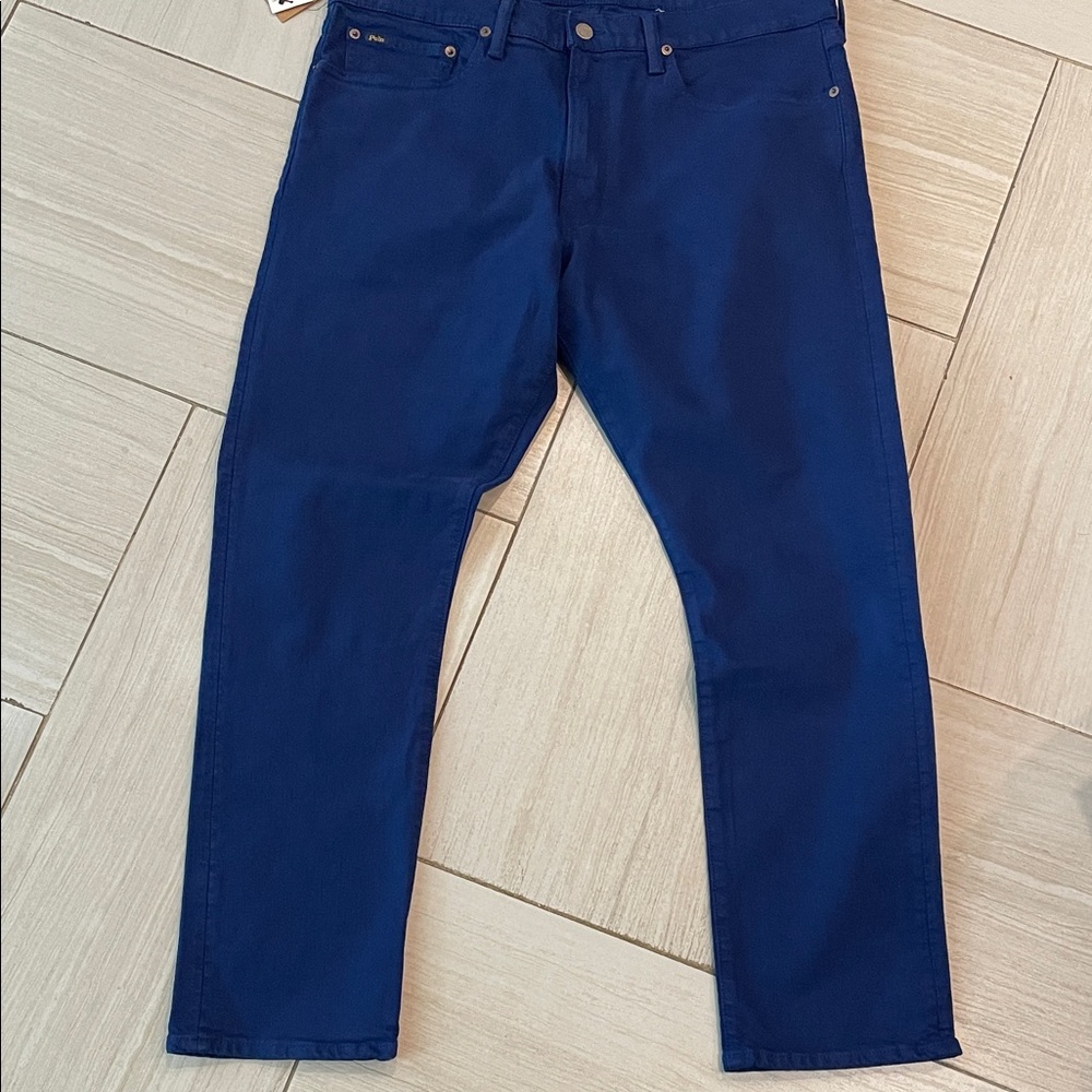 Ralph Lauren Men's Deep Blue Slim Jeans